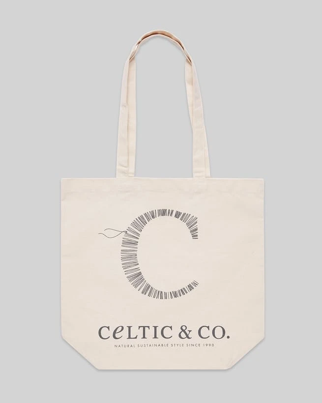 Cotton Celtic Tote Bag 4 Cotton Celtic Tote Bag - Image 4