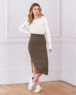 Alpaca Organic Wool Skirt
