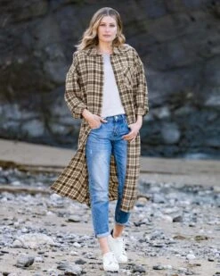 Wool Long Line Shacket