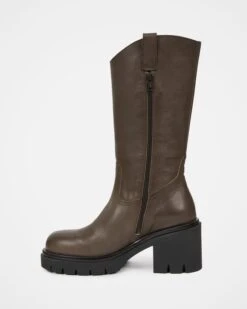 Block Heel Boots -Wear Luxe Shop 105872