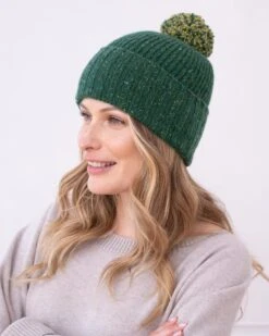 Donegal Rib Bobble Hat 7 Donegal Rib Bobble Hat -Wear Luxe Shop 106138