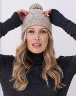 Donegal Rib Bobble Hat