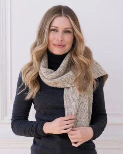 Donegal Rib Scarf