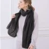 Pointelle Merino Scarf