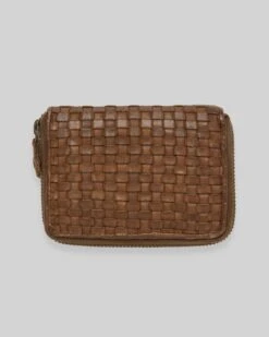 Woven Leather Small Purse -Wear Luxe Shop 106339