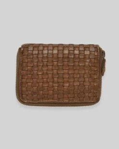 Woven Leather Small Purse -Wear Luxe Shop 106340 1