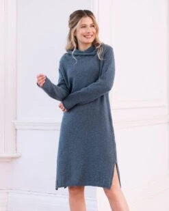 Collared Slouch Dress -Wear Luxe Shop 107383