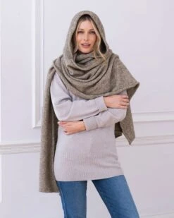 Luxe Hooded Shawl