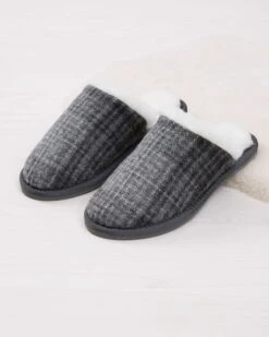 Ladies' Tartan Mules