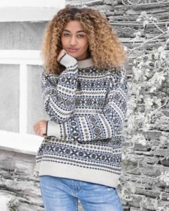 Felted Fair Isle Sweater