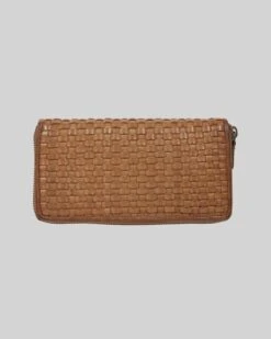 Woven Leather Matinee Purse -Wear Luxe Shop 111540 1