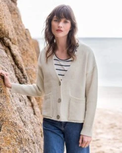 Merino V Neck Cardigan