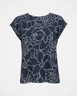 Organic Cotton Boxy T-Shirt -Wear Luxe Shop 124978