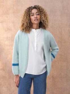 Half Placket Blouse -Wear Luxe Shop 125532