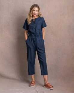 Linen/Cotton Jumpsuit