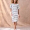 Organic Cotton T-Shirt Knee Length Dress