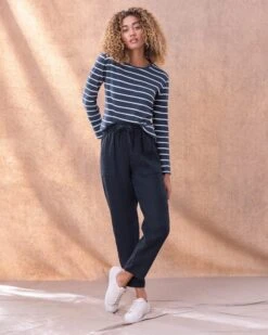 Linen Woven Joggers -Wear Luxe Shop 128393