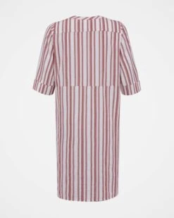 Striped Knee Length Dress -Wear Luxe Shop 128712