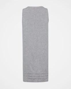Organic Cotton/Linen Pleat Hem Dress -Wear Luxe Shop 128732