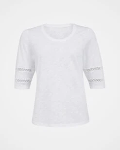 Organic Cotton Sleeve Detail Jersey Top 6 Organic Cotton Sleeve Detail Jersey Top -Wear Luxe Shop 128795