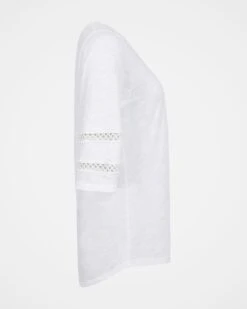 Organic Cotton Sleeve Detail Jersey Top 7 Organic Cotton Sleeve Detail Jersey Top -Wear Luxe Shop 128796