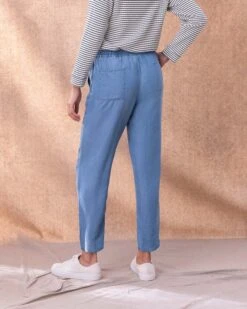 Chambray Woven Jogger -Wear Luxe Shop 129050