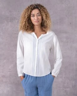 Embroidered Blouse -Wear Luxe Shop 129113