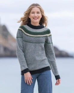 Statement Donegal Sweater -Wear Luxe Shop 129696