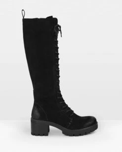 Lace Up Knee Boots -Wear Luxe Shop 130617 1