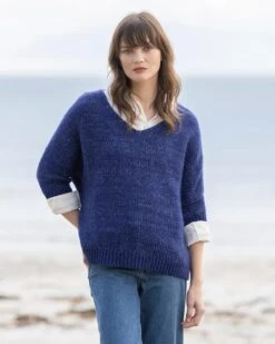 Luxe V Neck Sweater -Wear Luxe Shop 131161