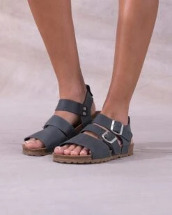Triple Strap Sandals