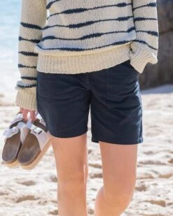 Slim Cotton Shorts -Wear Luxe Shop 138717 1