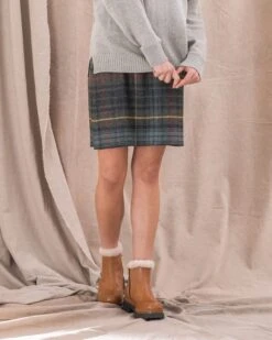 Sheepskin Trim Chunky Chelsea Boots -Wear Luxe Shop 142096