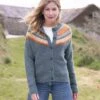 Shetland Statement Yoke Cardigan