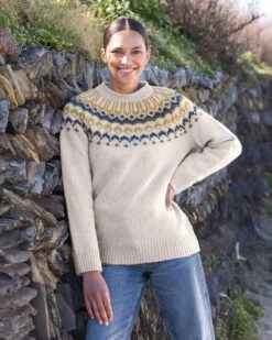 Luxe Fair Isle Sweater -Wear Luxe Shop 142111