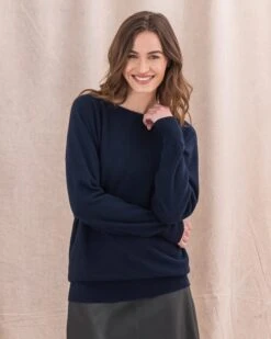 Geelong Slash Neck Sweater