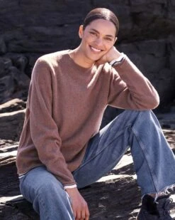 Grown On Funnel Neck Sweater -Wear Luxe Shop 142180