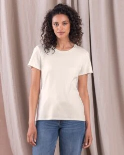 Organic Cotton Short Sleeve Crew Neck T Shirt
