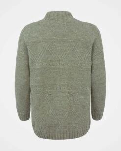 British Wool Pointelle Sweater -Wear Luxe Shop 142303