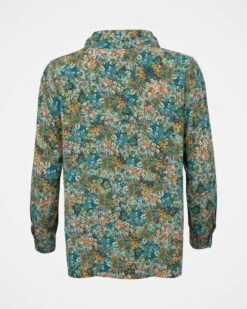 Printed Cowl Neck Top -Wear Luxe Shop 142361