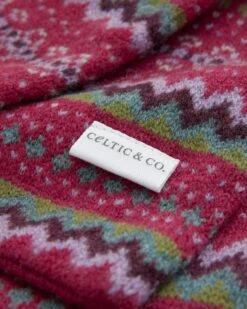 Zig Zag Fair Isle Scarf -Wear Luxe Shop 143923