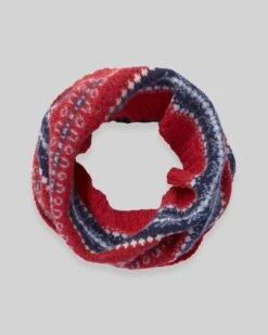 Lambswool Fair Isle Snood -Wear Luxe Shop 143946