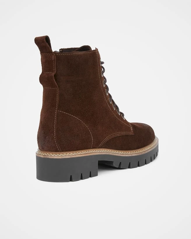 Chunky Lace Up Ankle Boots 4 Chunky Lace Up Ankle Boots - Image 4