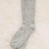 Ladies' Cotton Yarn Twist Rib Sock
