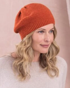 Lambswool Moss Stitch Hat -Wear Luxe Shop 145371