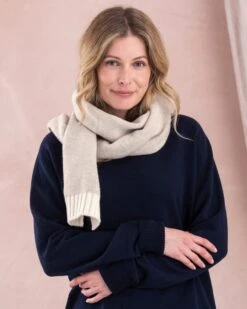 Lambswool Tipped Scarf -Wear Luxe Shop 145397 1