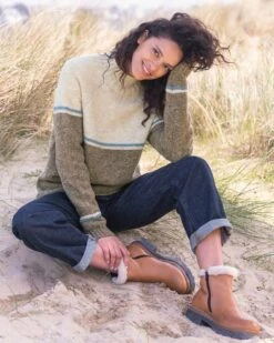 Flecked Funnel Neck -Wear Luxe Shop 145956