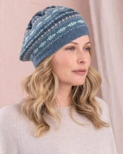 Lambswool Fair Isle Beret