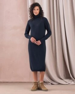 Supersoft Turtleneck Dress -Wear Luxe Shop 147584