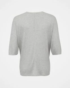 Cashmere Blend V Neck Slouch Top -Wear Luxe Shop 147690